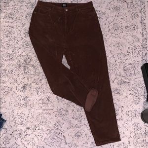 Urban outfitters rust corduroy pants!